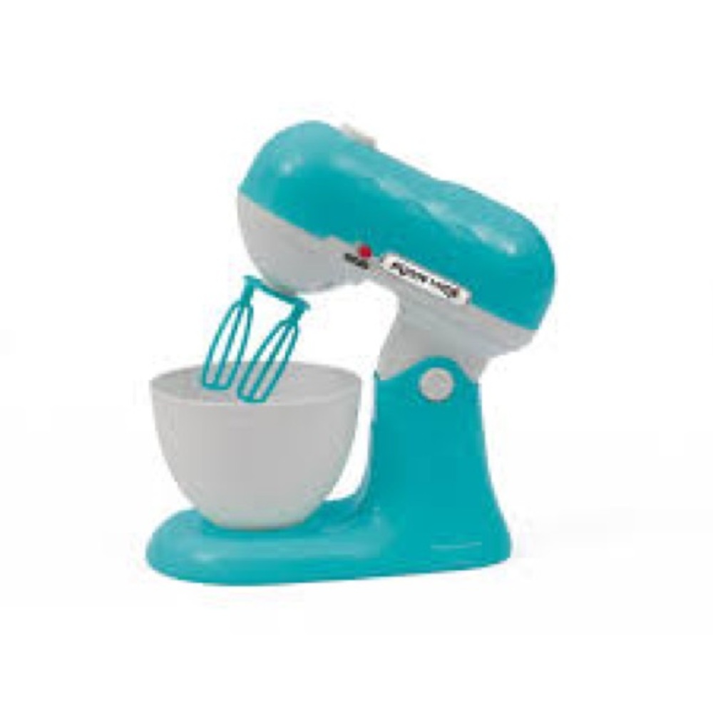 Aqua and White Stand Mixer